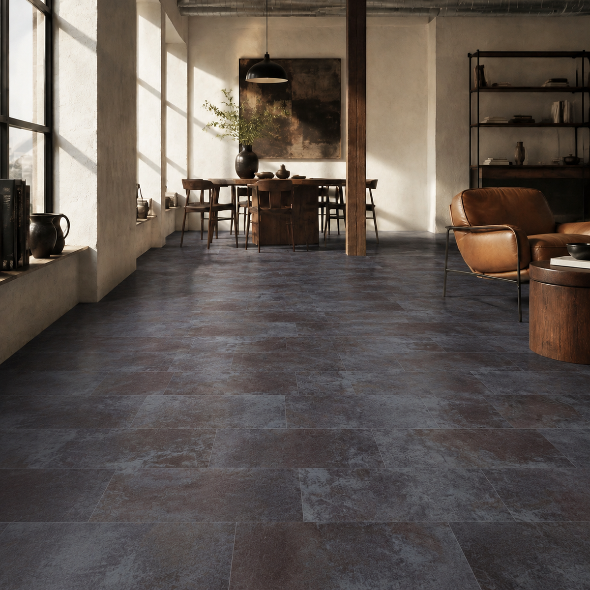 Ferro Antico Steinoptik-Vinylboden